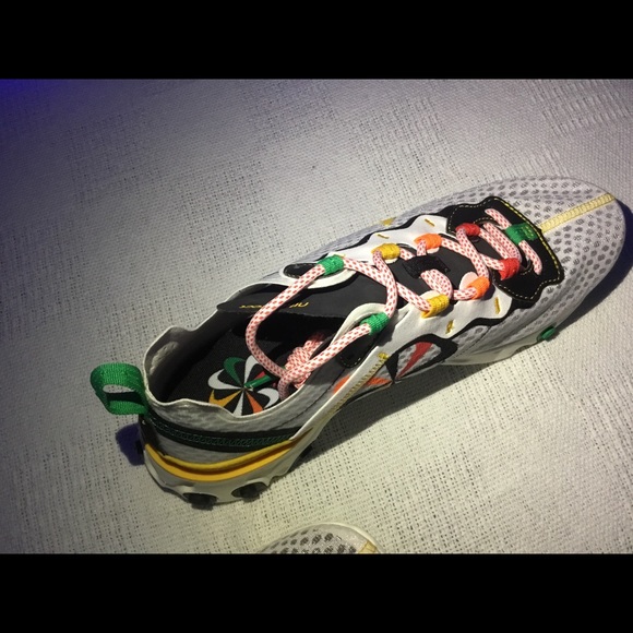 Nike React Men’s Size 9 Multicolor Running Shoes - Picture 4 of 14